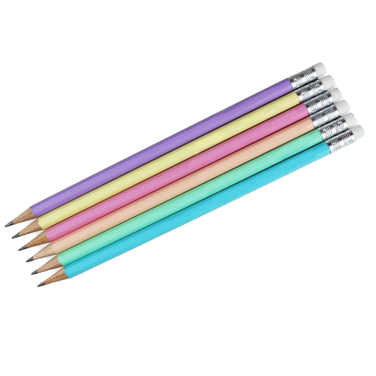 Pastel Rubber Tipped Pencil