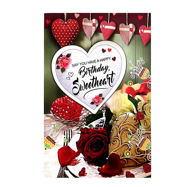 Greeting Card (Happy Birthday Sweetheart)