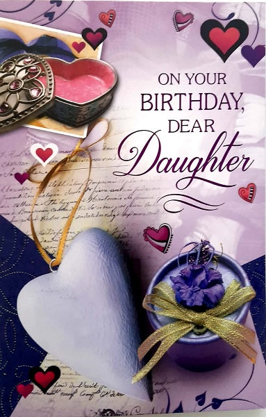 Greeting Card (Happy Birthday Daughter) D2