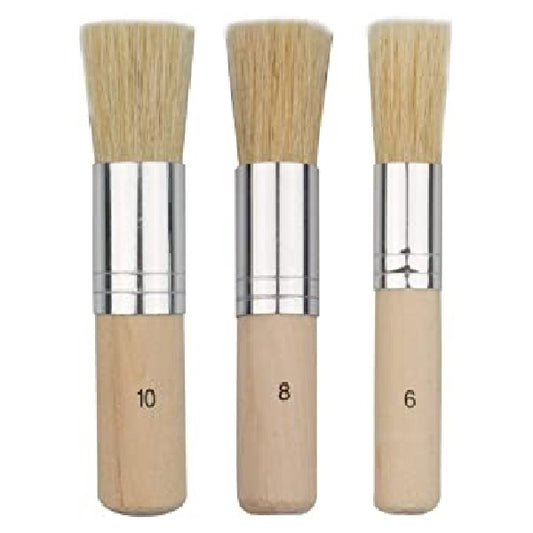 Stencil Painting Brush (Set of 3)