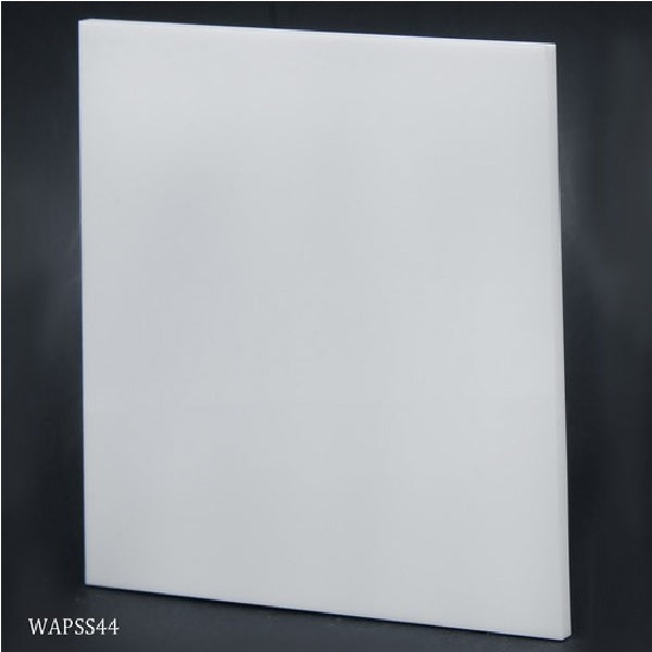 Acrylic Sheet - White Square 4"