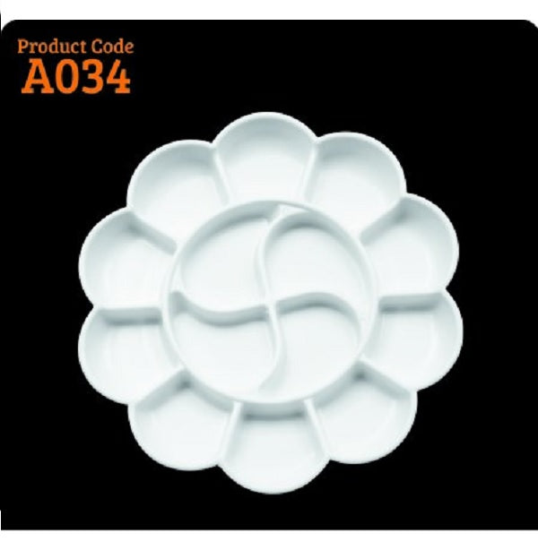 MRP42 Colour Mixing Plate (Flower Big)