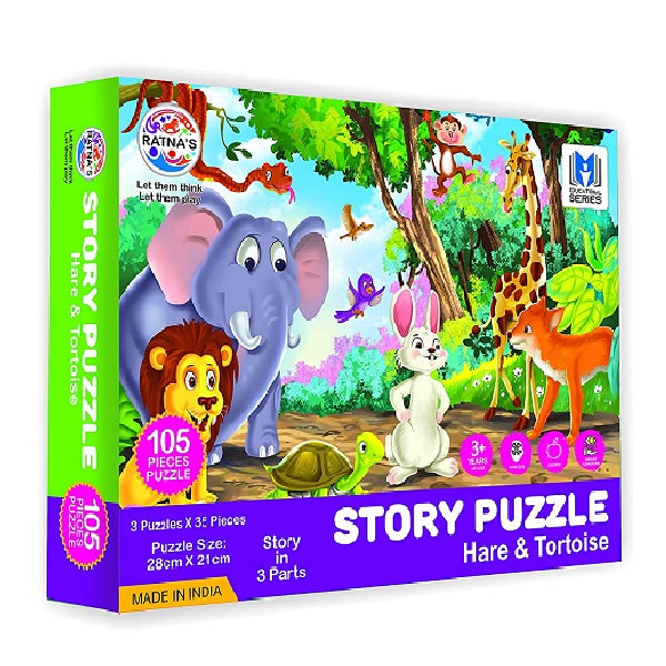 Ratnas Story Puzzle (Hare & Tortoise)