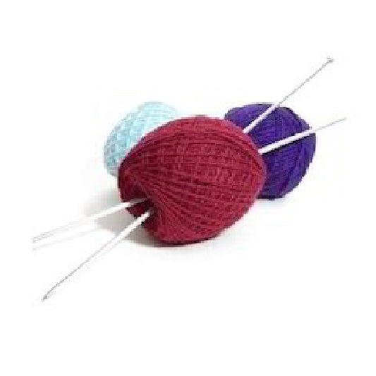 Knitting Needles Round Knobs (Size 12 ,35 cm)