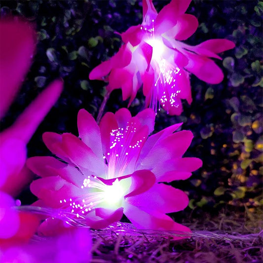 Optic LED Flower Light (Pink)