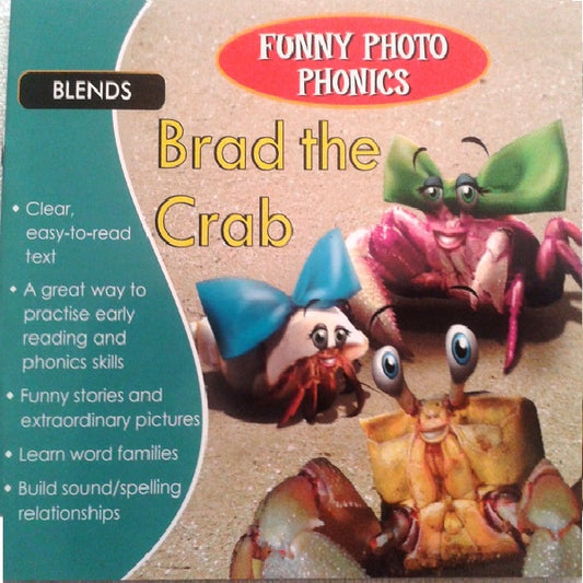 Funny Photo Phonics - Brad The Crab