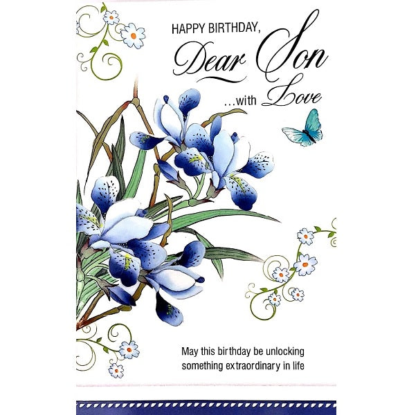 Greeting Card (Happy Birthday Son) D1