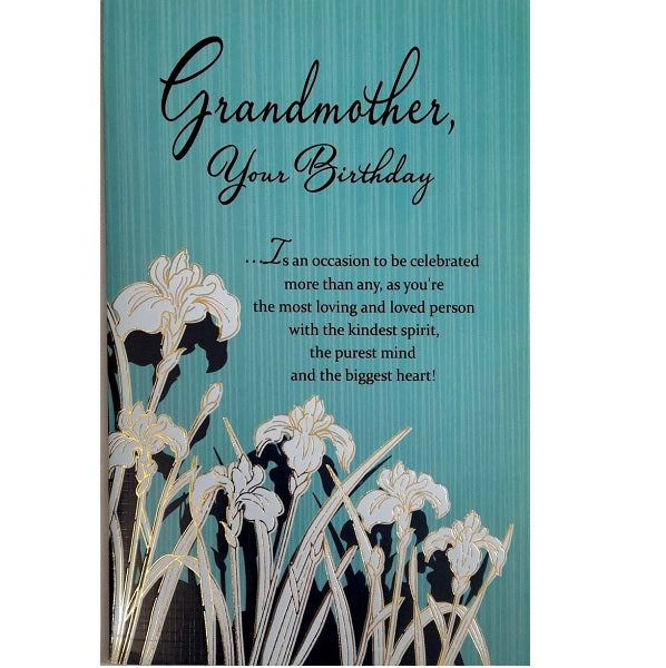 Greeting Card (Happy Birthday Grandmother) D1