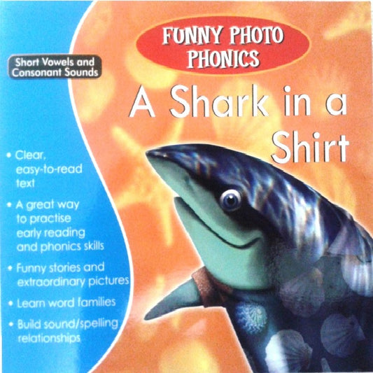 Funny Photo Phonics - A Shark In A Shirt