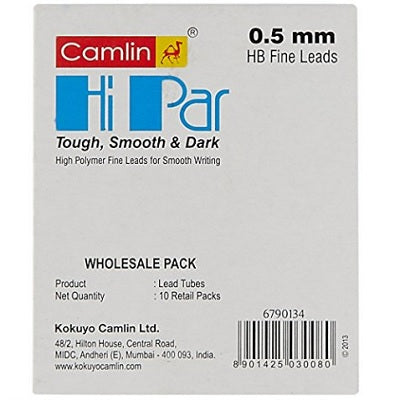 Camlin Hi Par 0.5 mm HB Fine Leads