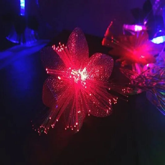 Optic LED Flower Light (Red)