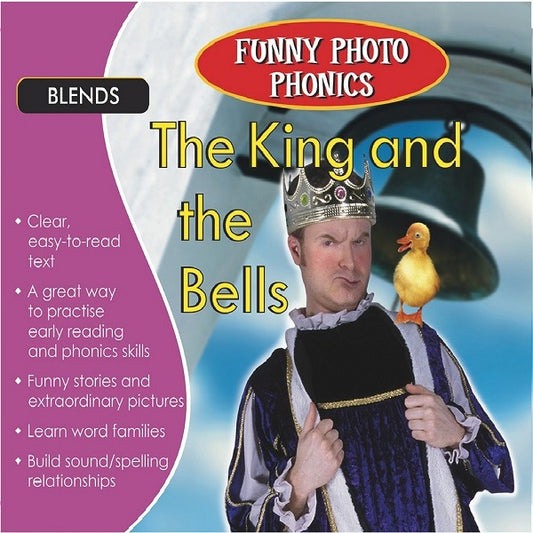 Funny Photo Phonics - The King And The Bells