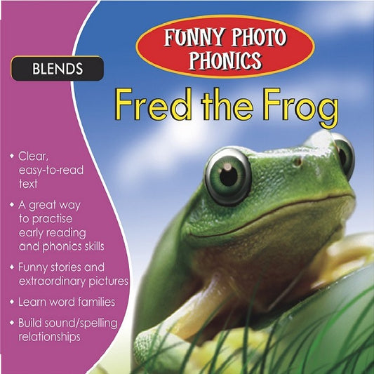 Funny Photo Phonics - Fred The Frog