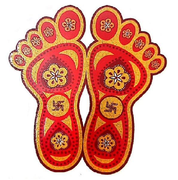 Diwali - Sticker (Laxmi Footprint)