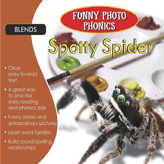 Funny Photo Phonics -Spotty Spider