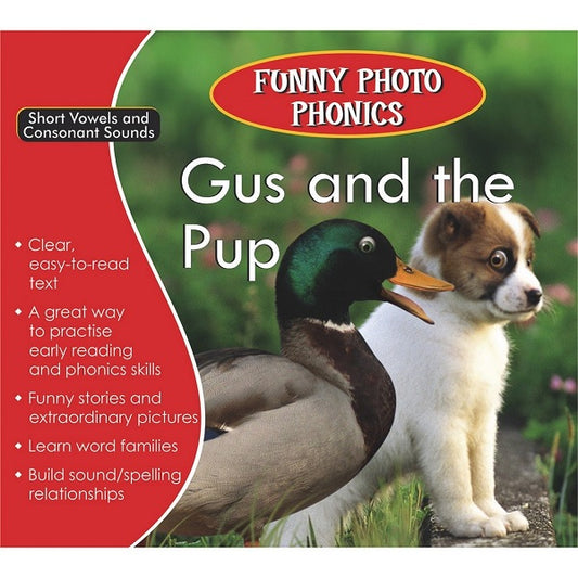 Funny Photo Phonics - Gus And The Pup