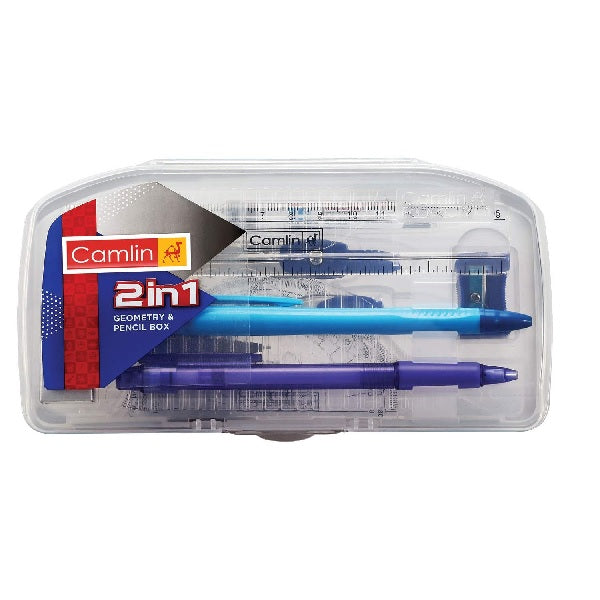 Camlin 2 in 1 Geometry and Pencil Box