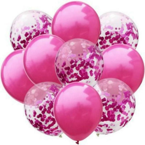 Confetti Balloons - Pink
