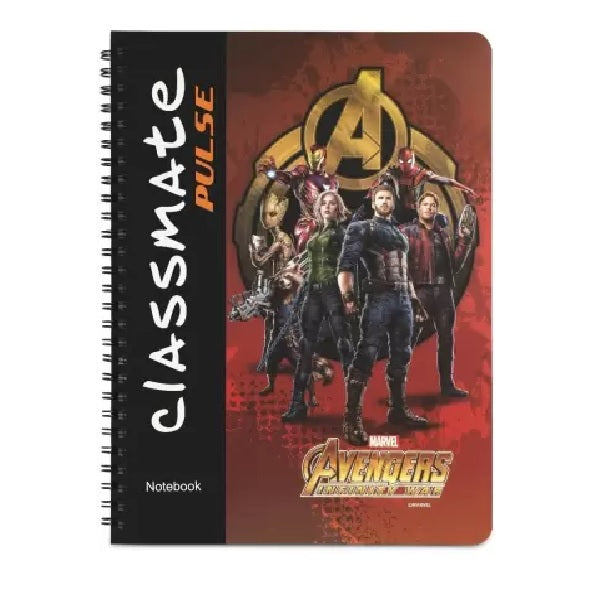 Classmate Pulse Notebook - Single Line - 160 Pages (26.7*20.3)