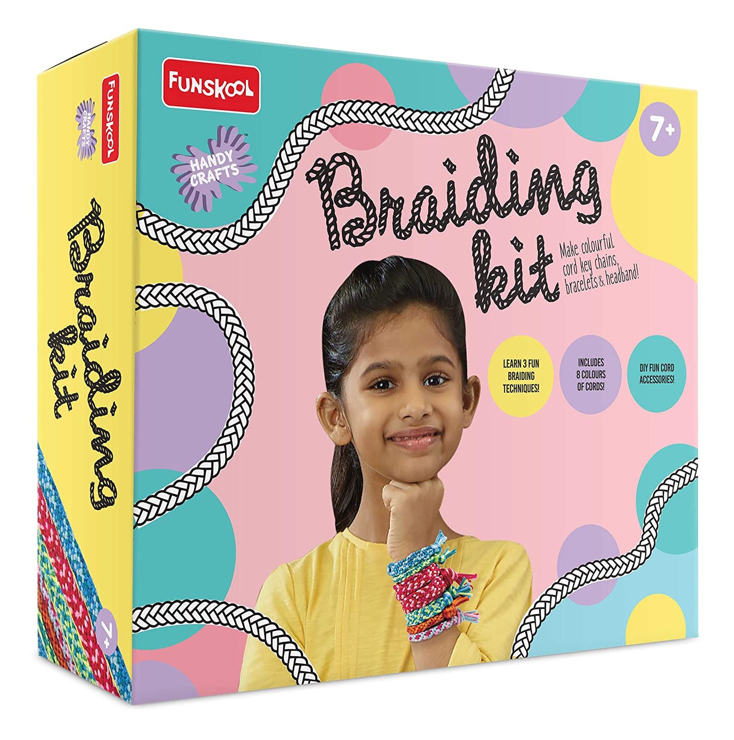 Funskool Handy Crafts Braiding Kit