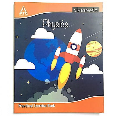 MRP65 Classmate Notebook - Practical - Physics - 108 Pgs - Hard Cover (26.5*21.5)