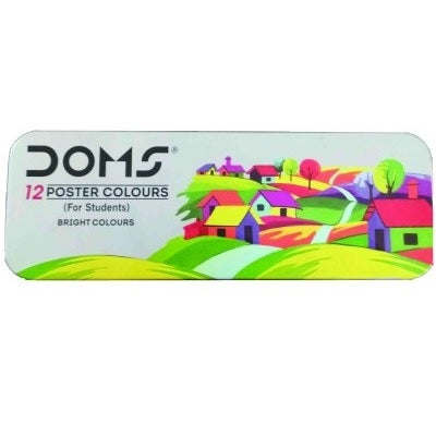 MRP190 DOMS 12 Shade Poster Colours