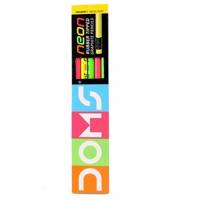 MRP60 Doms Neon Rubber Tipped Pencil