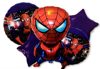 Foil Balloon - Spiderman (Set Of 5)