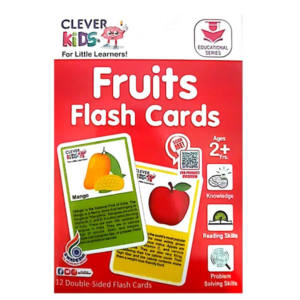 Ratna Fruits Flash Cards