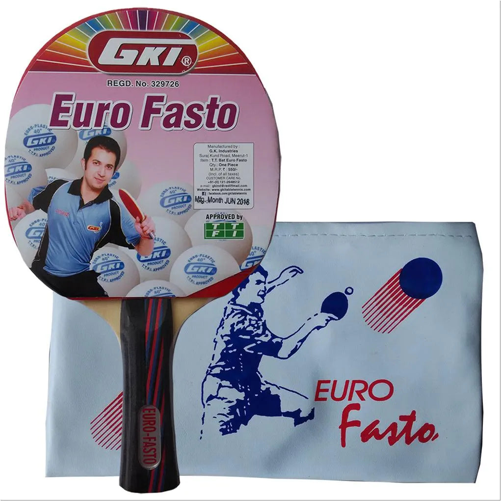 GKI Euro Fasto Table Tennis Racket