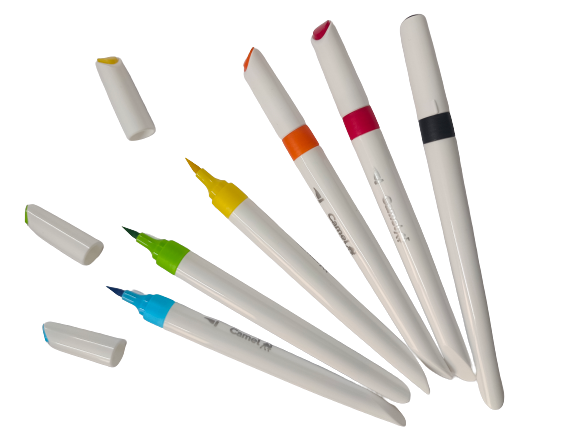 Camlin Brush Pen 6 Shades