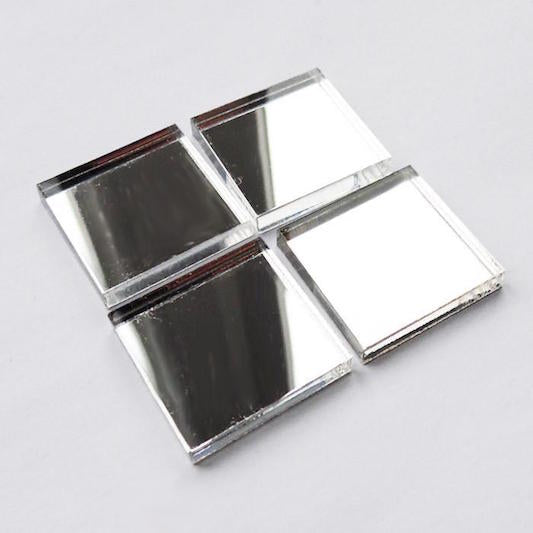Mirror Tiles Square 2.5cm