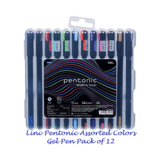 Linc Pentonic Gel Multicolour (Set of 12)