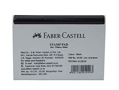 Faber Castell Stamp Pad Big (Black)