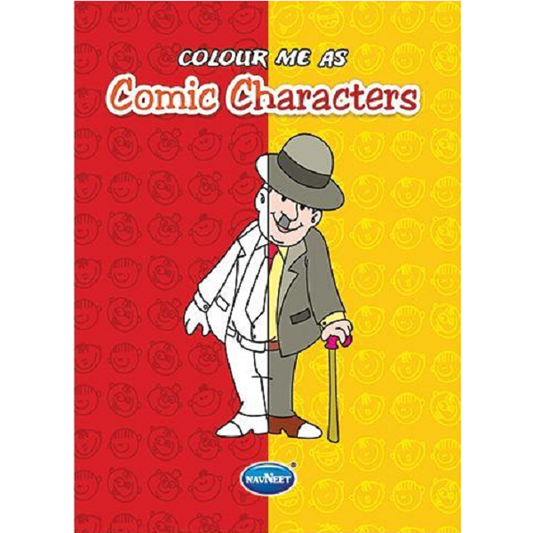 MRP50 Navneet Colour Me As Comic Characters