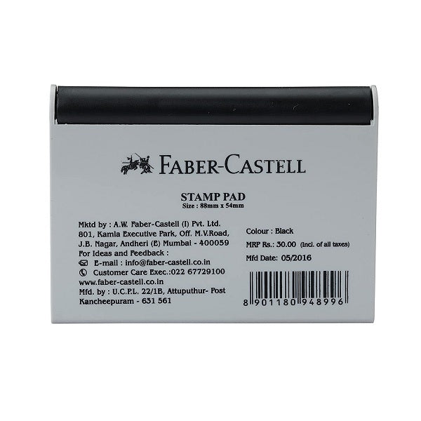 Faber Castell Stamp Pad Small (Black)