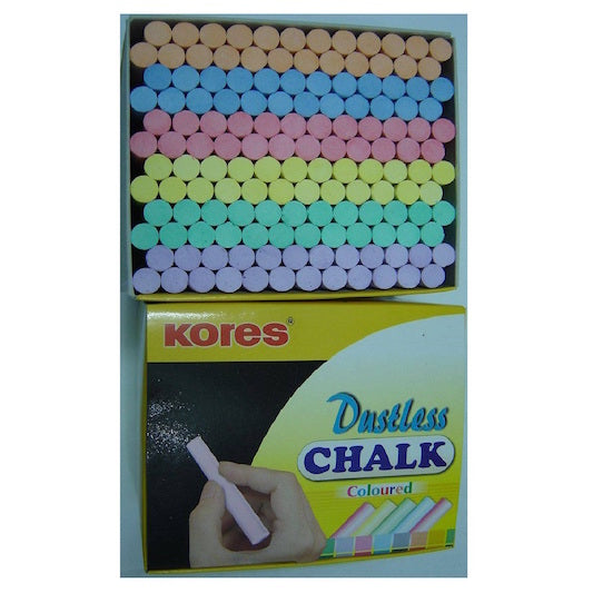Kores Dustless Chalk Coloured (Loose)
