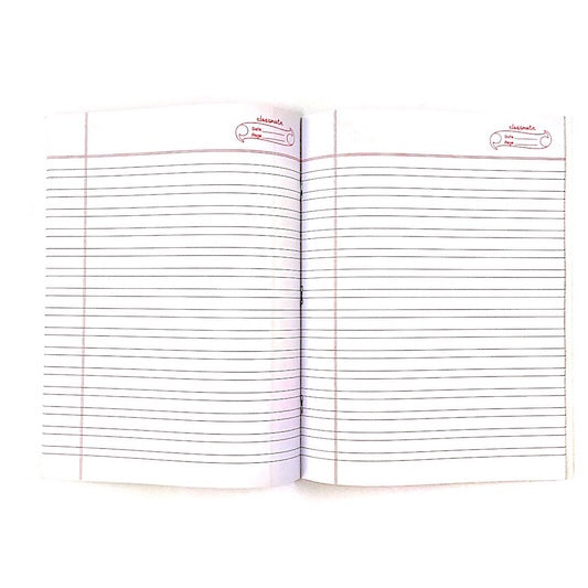 Classmate Notebook - Double Lines - 72 Pgs - Small (24*18)