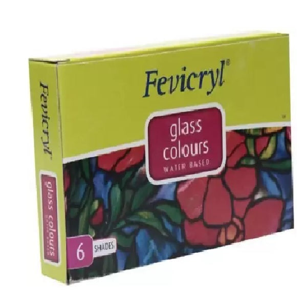 Fevicryl Glass Colours 6 Shades