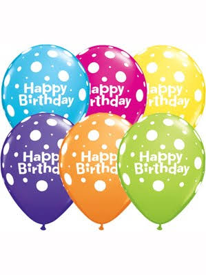 Balloon Happy Birthday - Multicolour