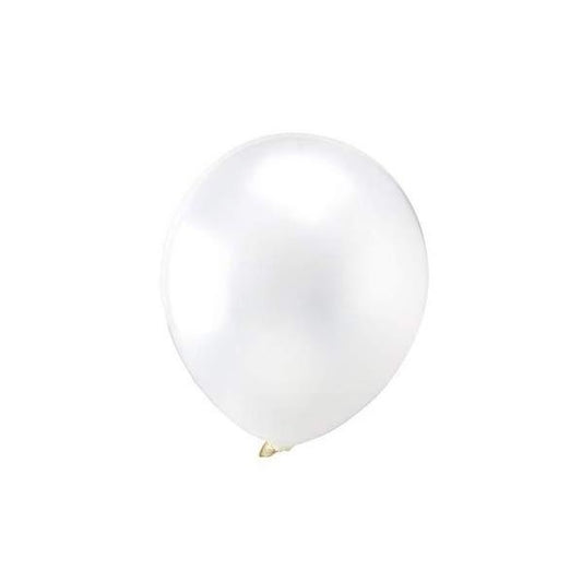 Balloon Metallic - Pearl White